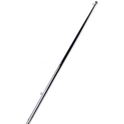 Asta de pabellón de acero inoxidable de 20 mm de diámetro y 610 mm de largo 20250566 PIECESBATEAUX.COM