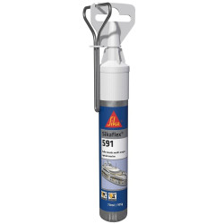 Sikaflex® 591 Masilla adhesiva híbrida multiusos BLANCO 70 ML 140422 PIECESBATEAUX.COM