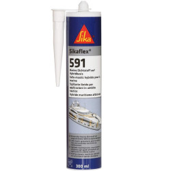 Sikaflex® 591 Stucco adesivo ibrido multiuso BIANCO 300 ML 140400 PIECESBATEAUX.COM