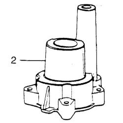Corpo pompa acqua HONDA 19220-881-305 PIECESBATEAUX.COM