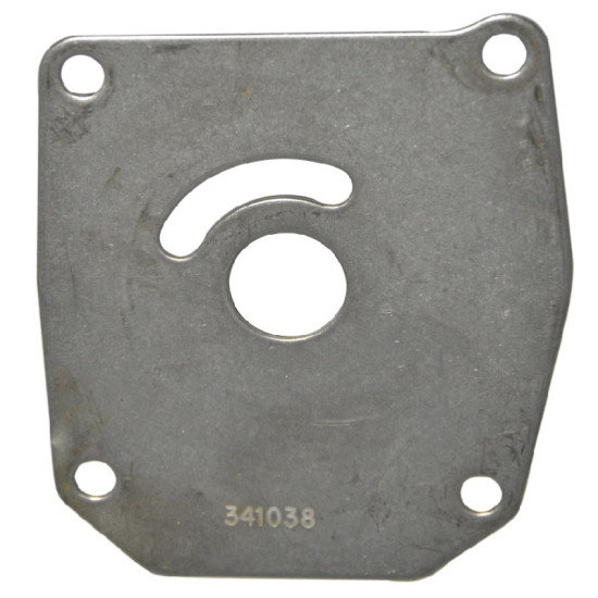 Piastra pompa acqua JOHNSON EVINRUDE 35-75CV REC341038 PIECESBATEAUX.COM