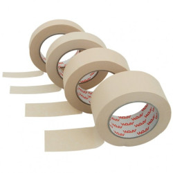 Cinta adhesiva de enmascarar 25 mm x 50 m 001351--EURO PIECESBATEAUX.COM