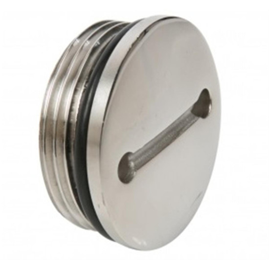 Tappo in acciaio inox per bocchettone da 51 mm 48829 PIECESBATEAUX.COM