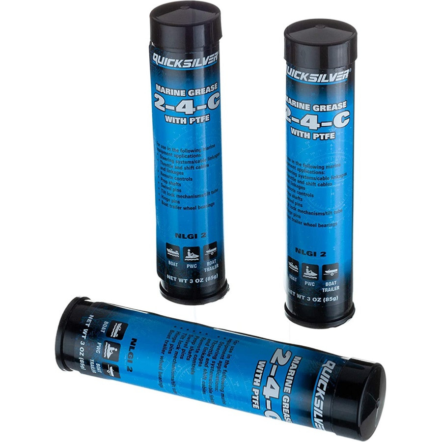 QUICKSILVER 2-4-C Fett mit Teflon (3x 85G) 802861Q1 PIECESBATEAUX.COM
