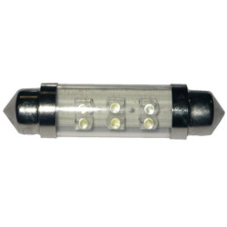 Lámparas de navidad 42x10mm 12V LED 1W (Blíster de 2) SV8.5 000229--EURO PIECESBATEAUX.COM