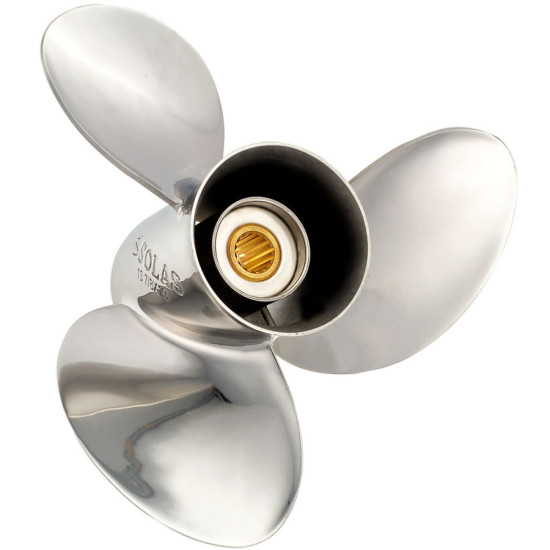 SOLAS NEW SATURN 3-blade stainless steel propeller for YAMAHA F150 to F200 3531-143-17 PIECESBATEAUX.COM