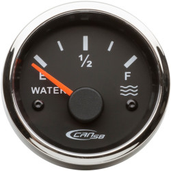 Indicador de nivel de agua 240-30 ohmios 12/24 V negro IN3226 PIECESBATEAUX.COM