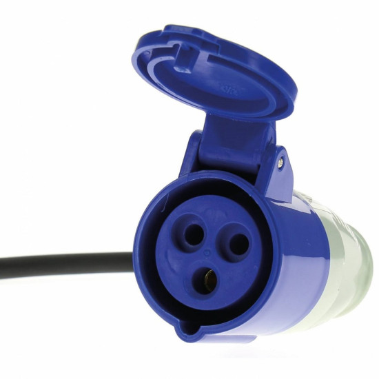 Adattatore femmina P17 maschio 230V 16A con cavo IP44 64000210--IMN PIECESBATEAUX.COM