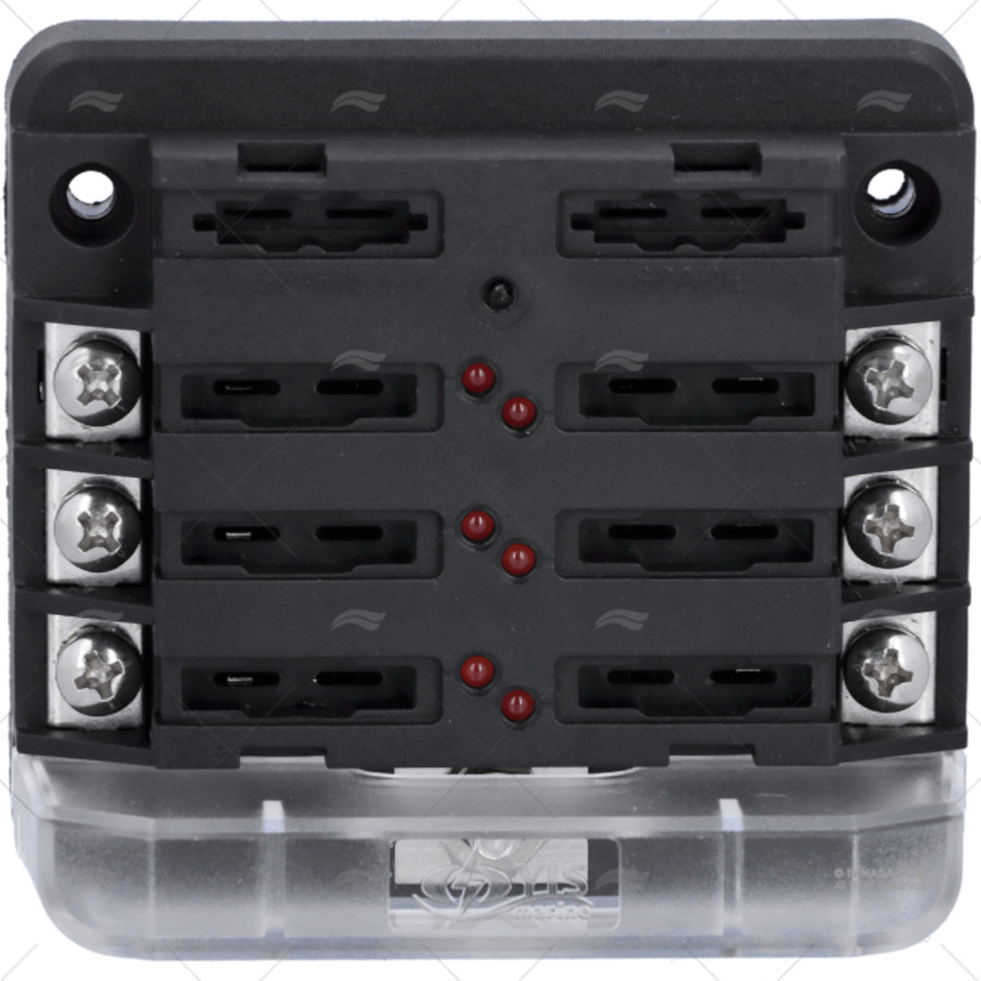 Scatola portafusibili ATC da 6 A con coperchio max. 100 A 65000680 PIECESBATEAUX.COM
