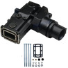 Codo de escape VOLVO GM V6, V8 elevado (1992-2006) MAR627 PIECESBATEAUX.COM