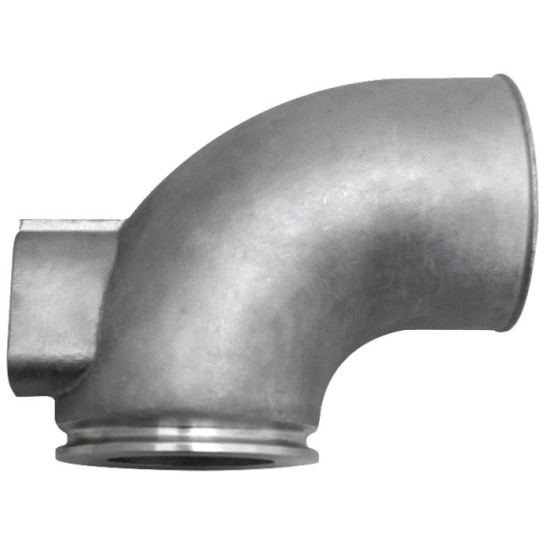 Codo de escape de acero inoxidable VOLVO Diesel D30, D40 MAR261INOX PIECESBATEAUX.COM