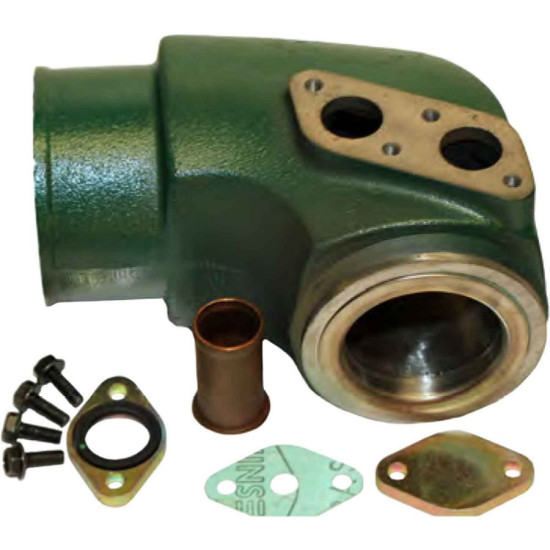 Codo de escape de fundición VOLVO Diesel 855963, 858841 ORB-16415 PIECESBATEAUX.COM