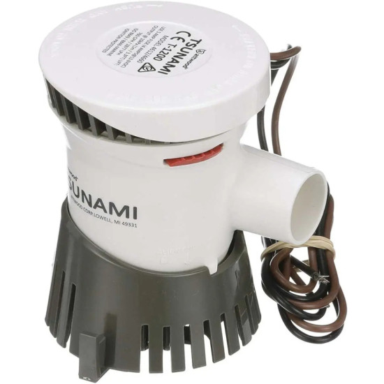 Pompa di sentina ATTWOOD T1200 TSUNAMI 4200L/h 12V ATW4612-7 PIECESBATEAUX.COM