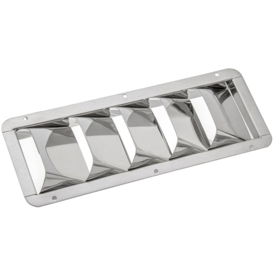 Motorlüftergitter Typ ATTWOOD aus Edelstahl mit 5 Lamellen ATW1488-5 PIECESBATEAUX.COM