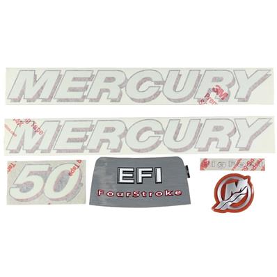 Décalques capot MERCURY 50 EFI