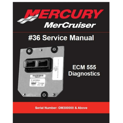 Service Manual MERCRUISER ECM 55