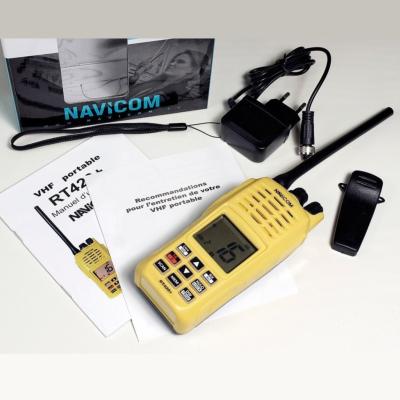 VHF portable Navicom RT420+ Pack 5W étanche et flottante avec flashlight