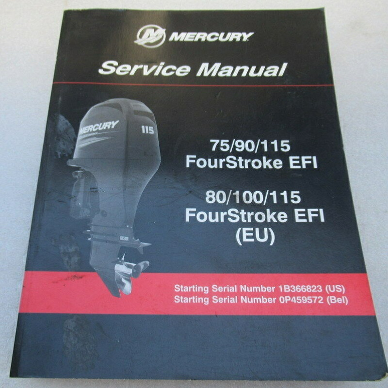 Service Manual MERCURY 75-115 EFI (2006-2014)
