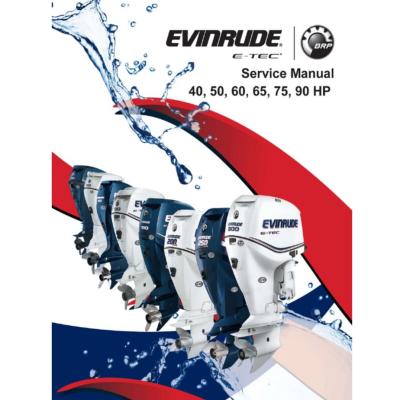 Manuel de service pour moteurs EVINRUDE E-TEC de 40 à 90CV