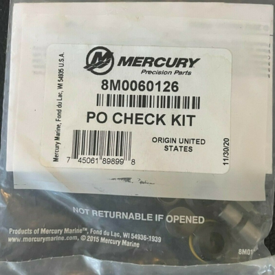 Kit PO Check Trim MERCURY 150 EFI