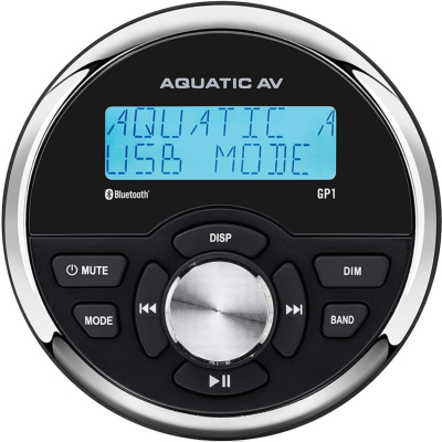 Radio marine étanche Aquatic AUX AM/FM MP3 USB BLUETOOTH 288W